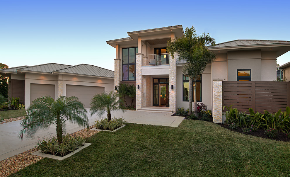 El Dorado Model Contemporary Landscape Miami by Michelangelo