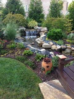 おしゃれな庭 池 の画像 21年10月 Houzz ハウズ