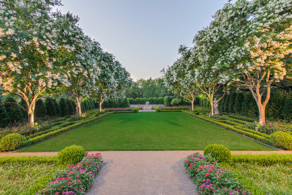 Klassischer Garten in Dallas