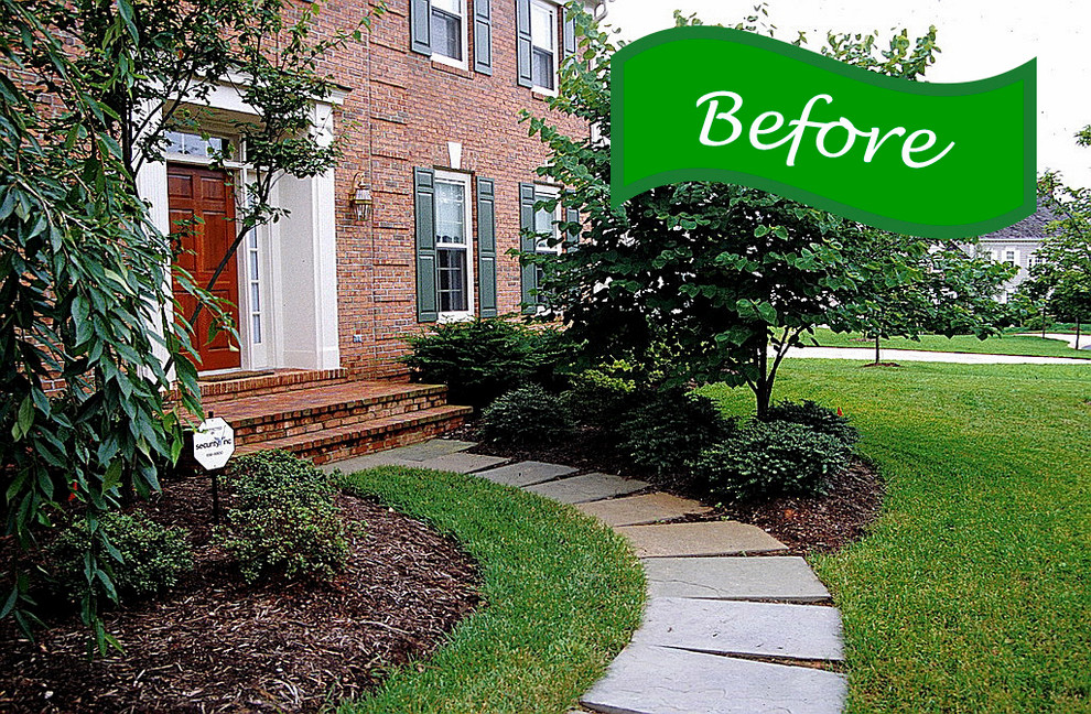 Entry Gardens Traditional Landscape DC Metro by Garden Gate