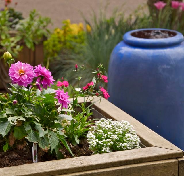 Entry Water Feature Beaverton, OR Eclectic Landscape Portland