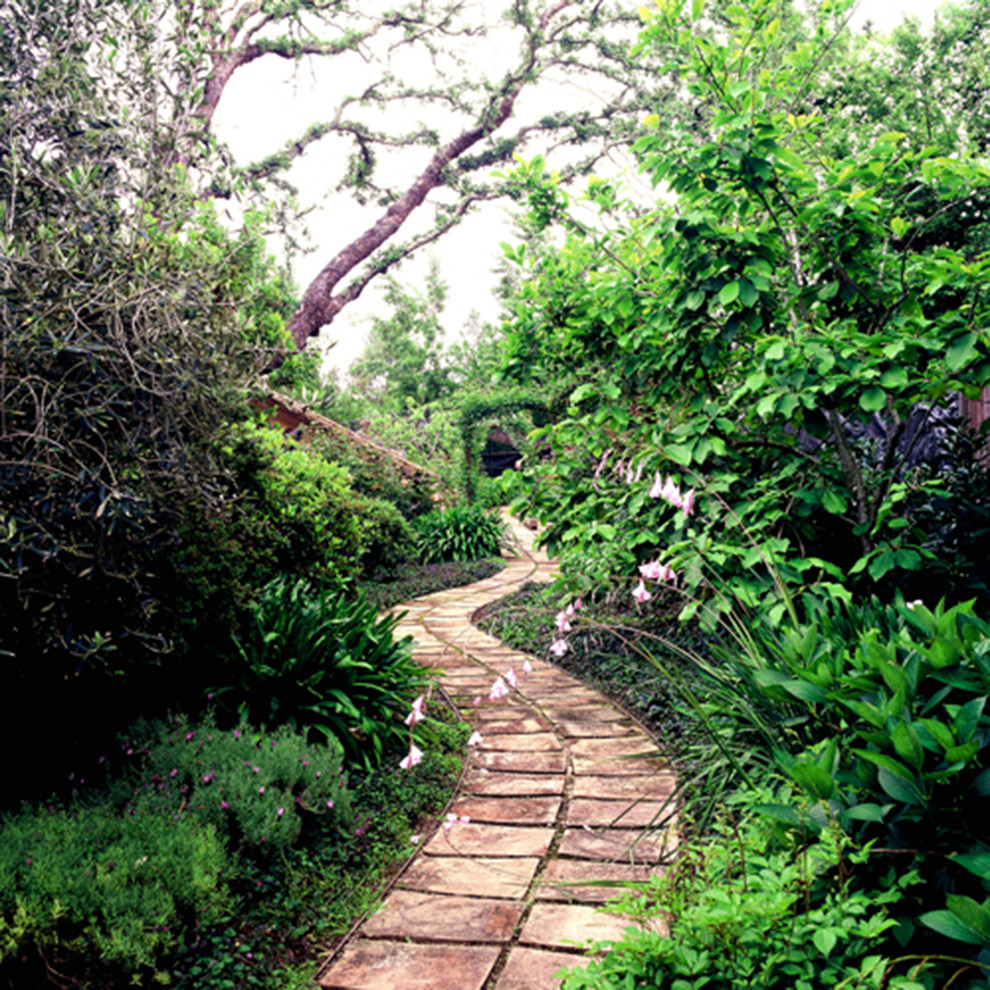 Photo of a traditional garden in San Francisco.