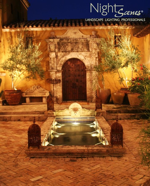 Escondido in Horseshoe Bay, Texas Mediterranean Garden Austin