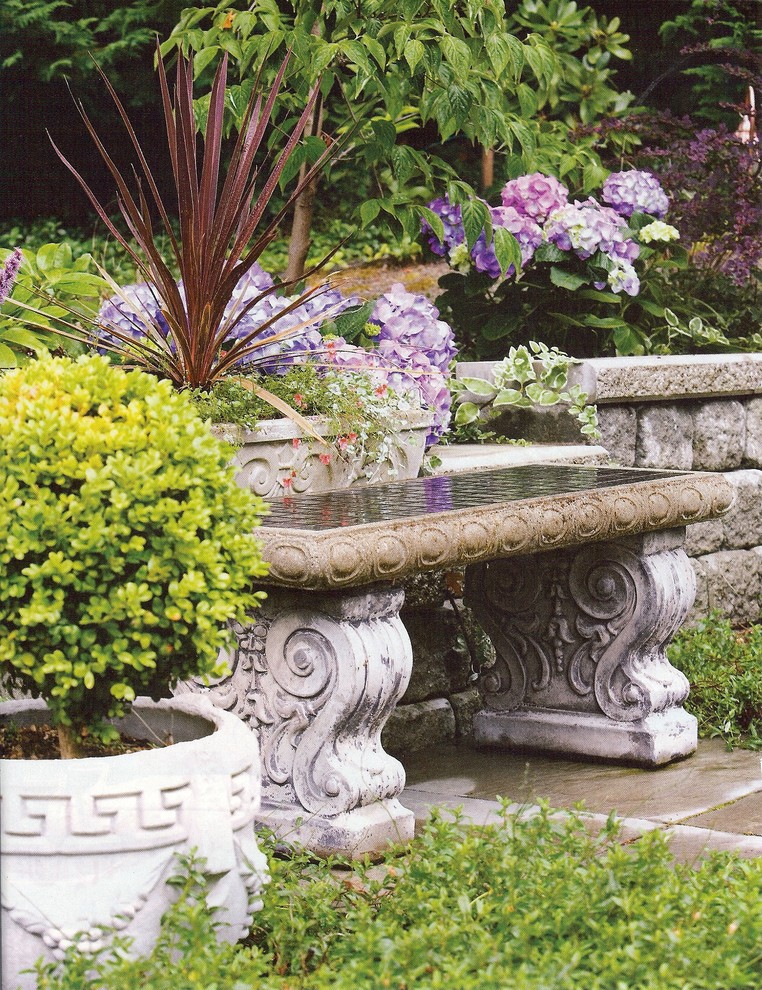 Design ideas for an eclectic garden in Seattle.