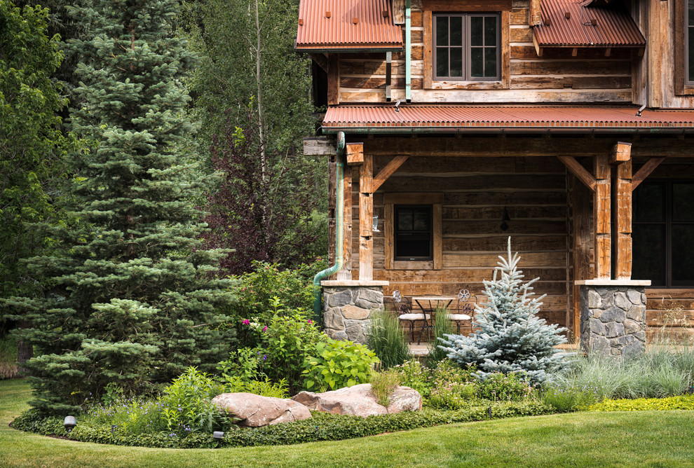 Evergreen Mountain Retreat Rustic Landscape Denver by
