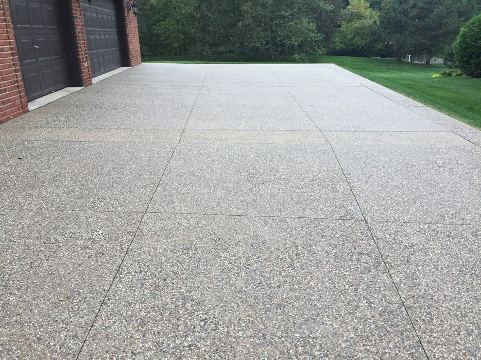 Exposed Aggregate Driveway Maintenance Cleaning & Sealing Birmingham