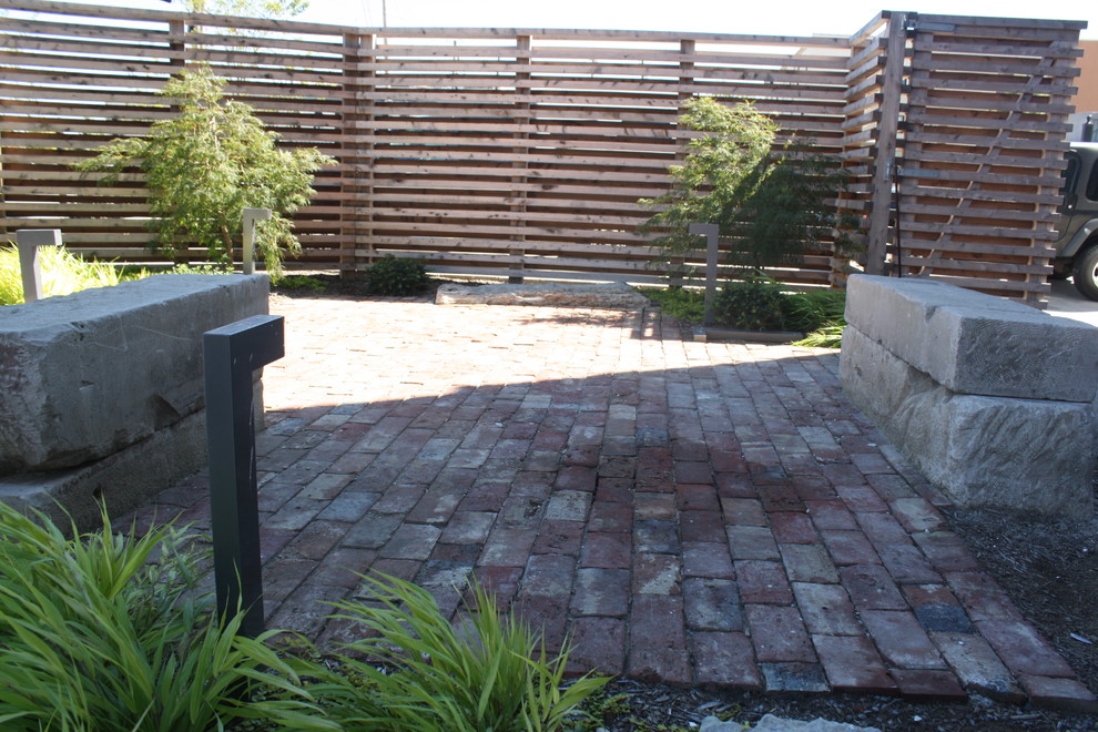 Falls City Lofts Modern Landscape Louisville by Jones Landscape