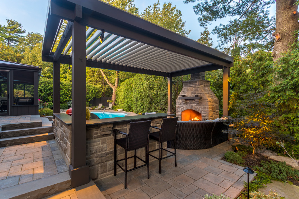 Featherston Landscape (Mississauga) Rustic Patio Toronto by