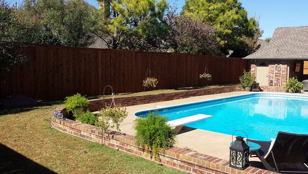 Fencing Gallery Craftsman Landscape Oklahoma City by Top Notch