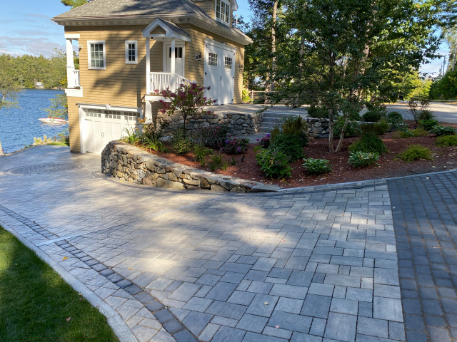 Fieldstone Retaining Walls - Eclectic - Garden - Boston - by Landscapes ...