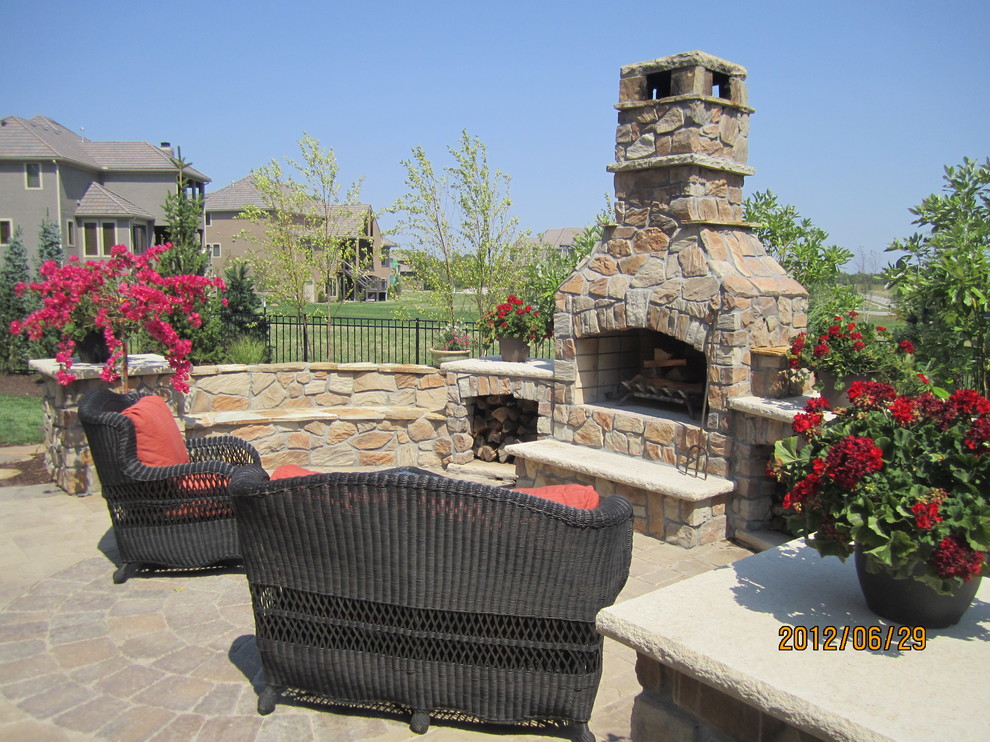 Fire Features Contemporary Patio Kansas City by Rolling Meadows