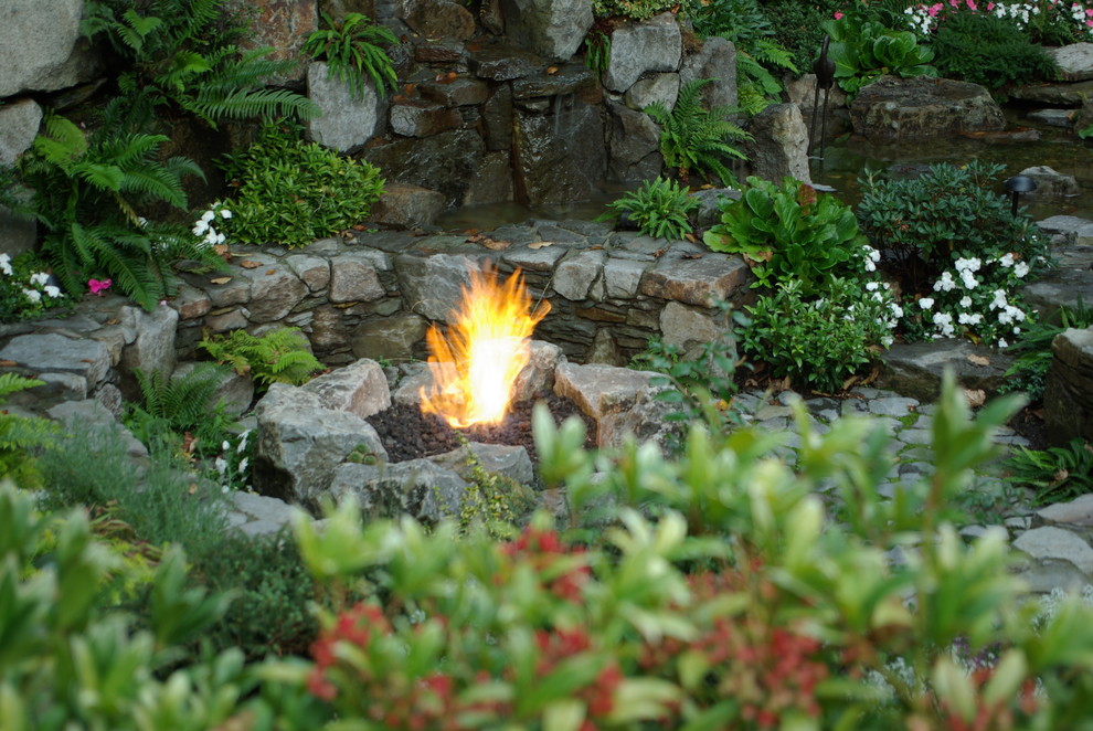 Firepits Traditional Landscape Vancouver by Landscape 2000