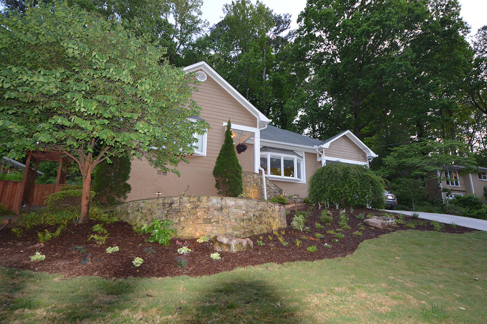Flagstone Front Porch - Southwestern - Landscape - Atlanta - by Outdoor ...