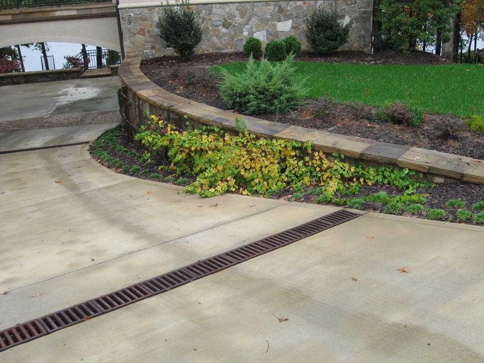 Flagstone Retaining Wall - Traditional - Landscape - Other - by ...