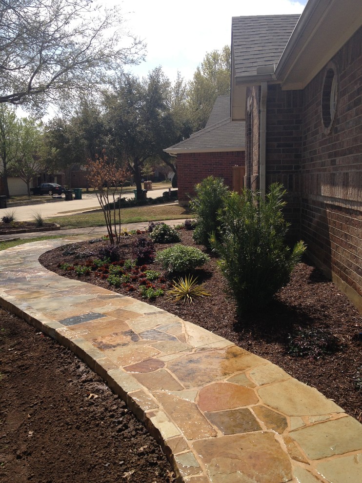 Flower Mound Landscaping and stone work Traditional Landscape
