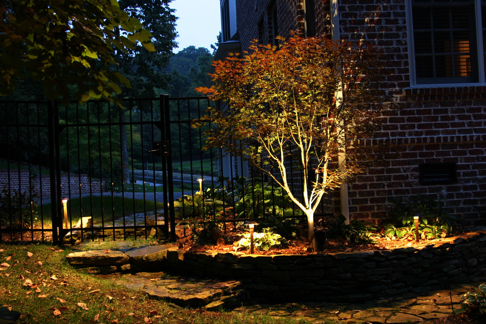 Franklin TN Laurel Brooke subdivision outdoor lighting Traditional