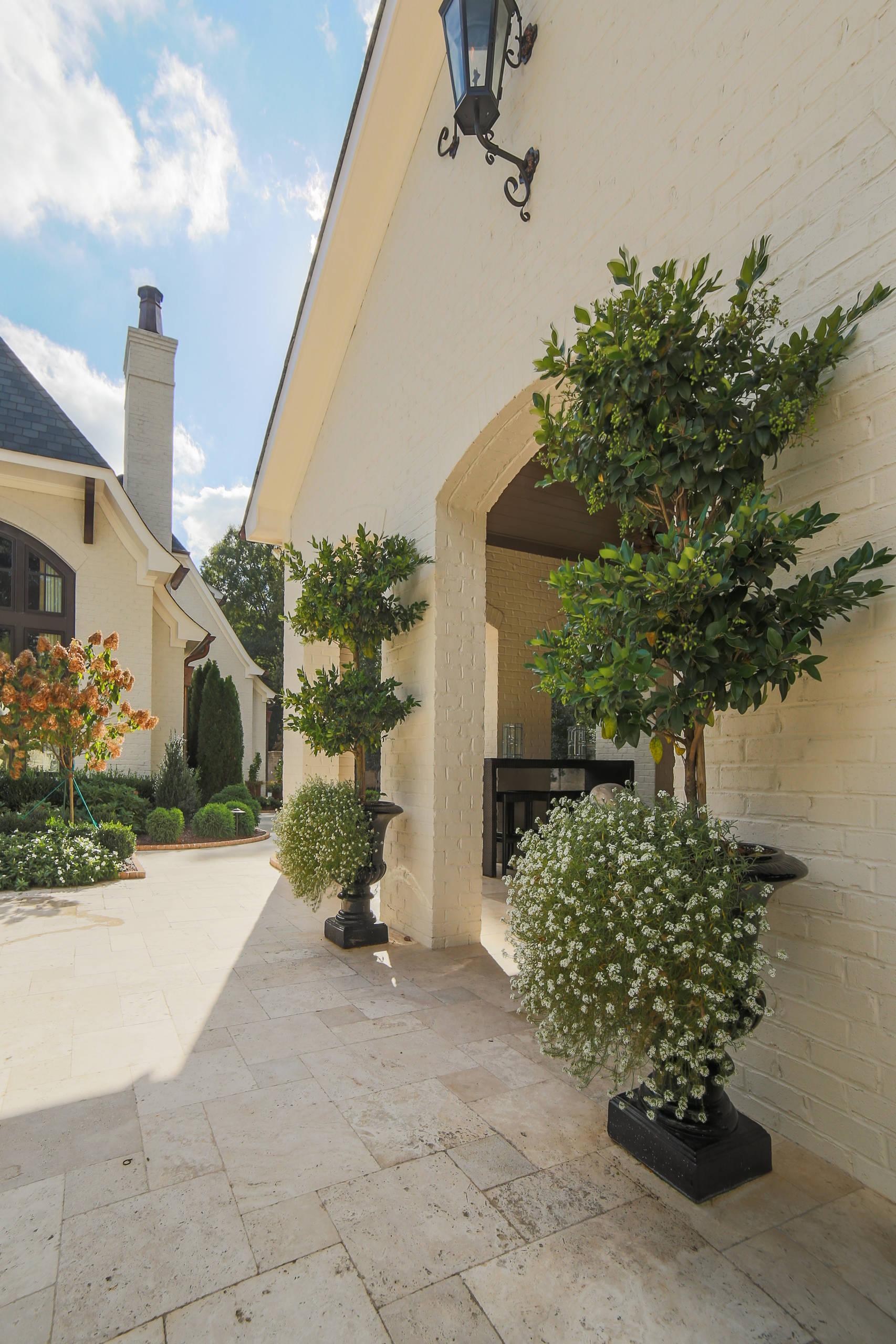 French Chateau in Charlotte, NC - Mediterranean - Landscape - Charlotte -  by Durham Designs & Consulting, LLC | Houzz