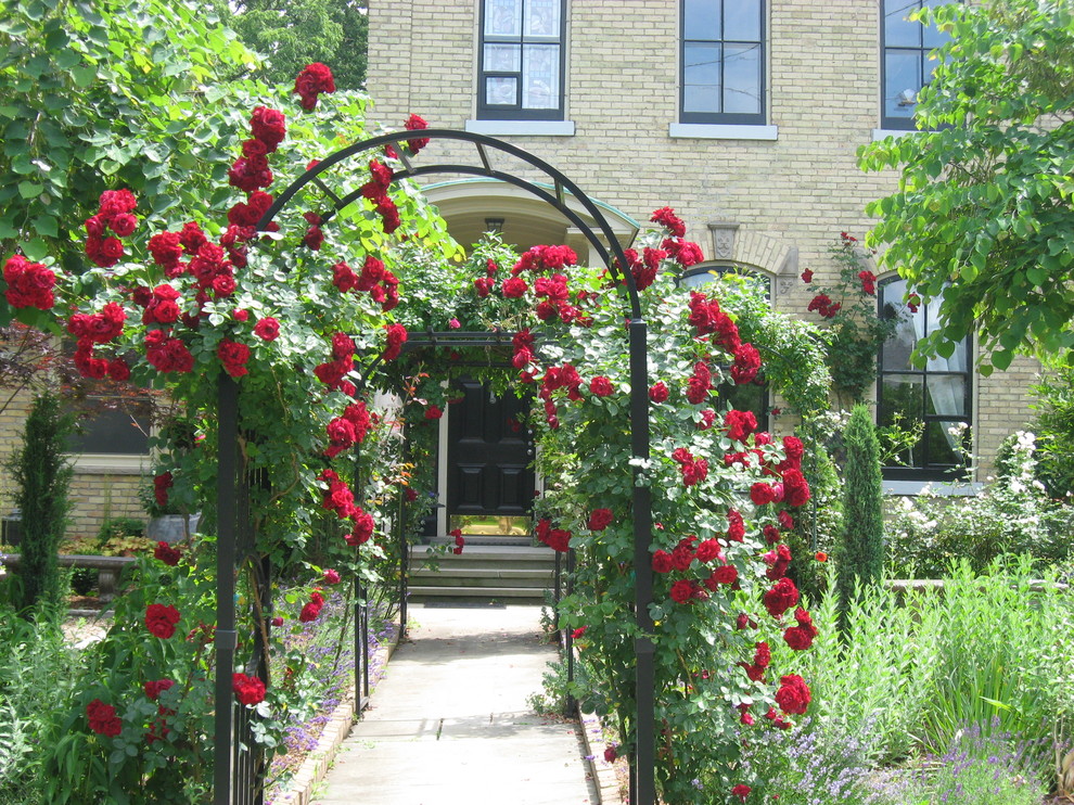French Country Rose Arbour French Country Landscape Toronto by