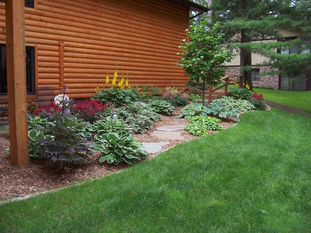 Front entries, sidewalks, paths and steps Landscape Minneapolis