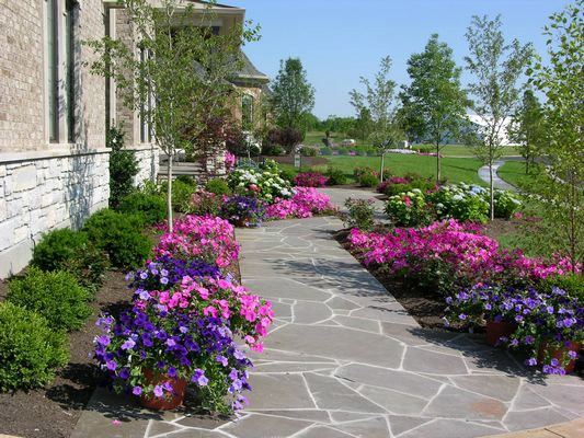 Klassischer Garten in Cincinnati