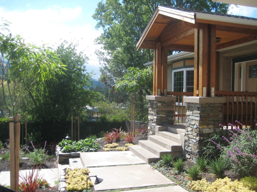 Front Porch addition - Craftsman - Landscape - San ...