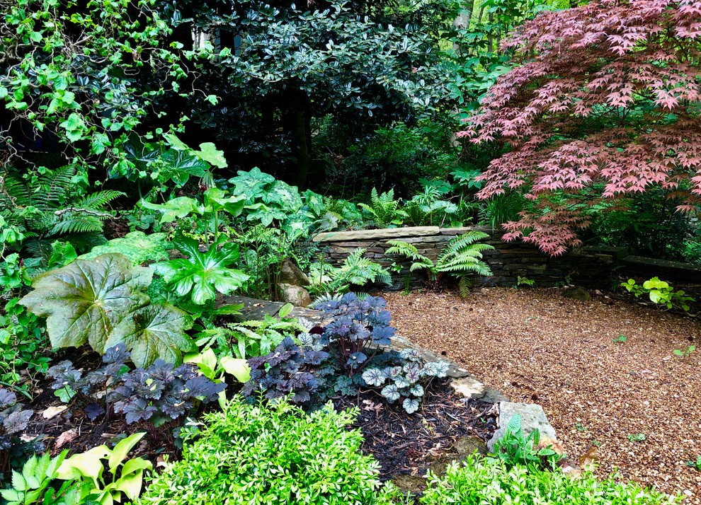 Réalisation d'un jardin bohème.