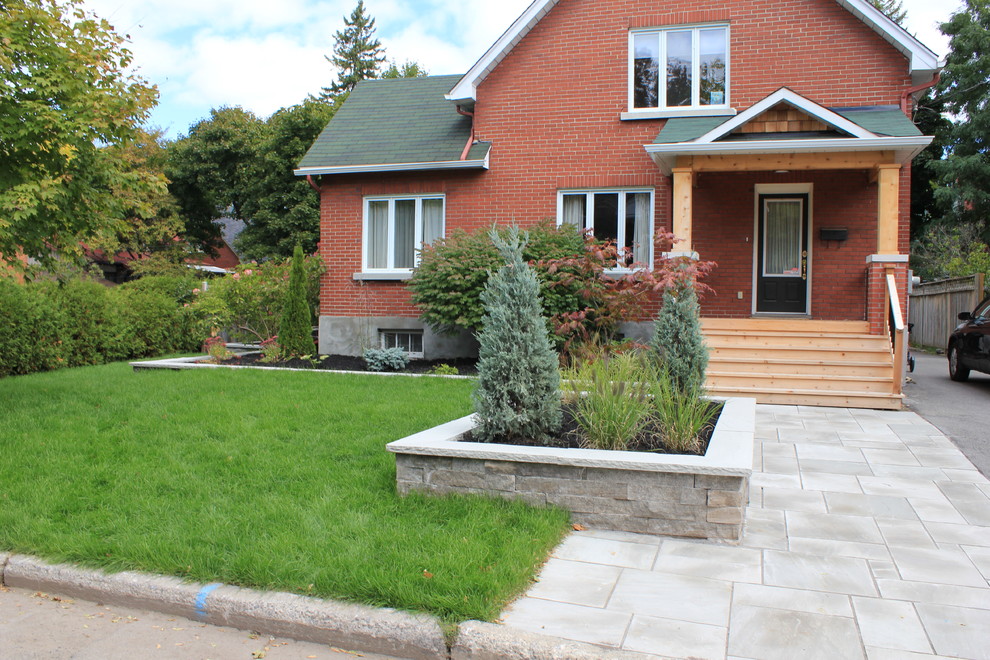 Front Yard 13 Traditional Landscape Ottawa by Green Roots