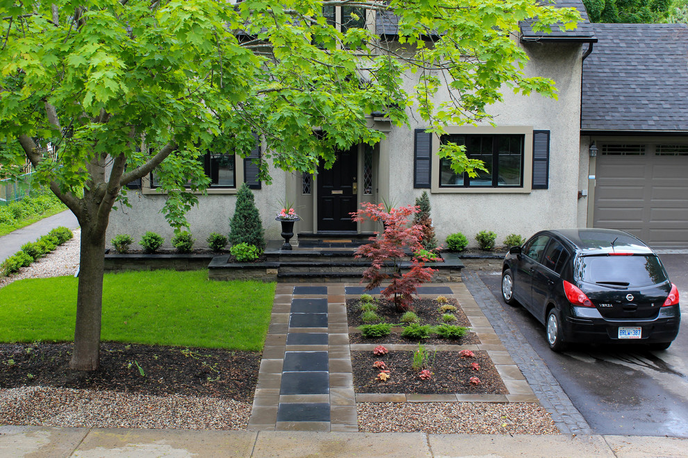 Front Yard 17 Modern Landscape Ottawa by Green Roots
