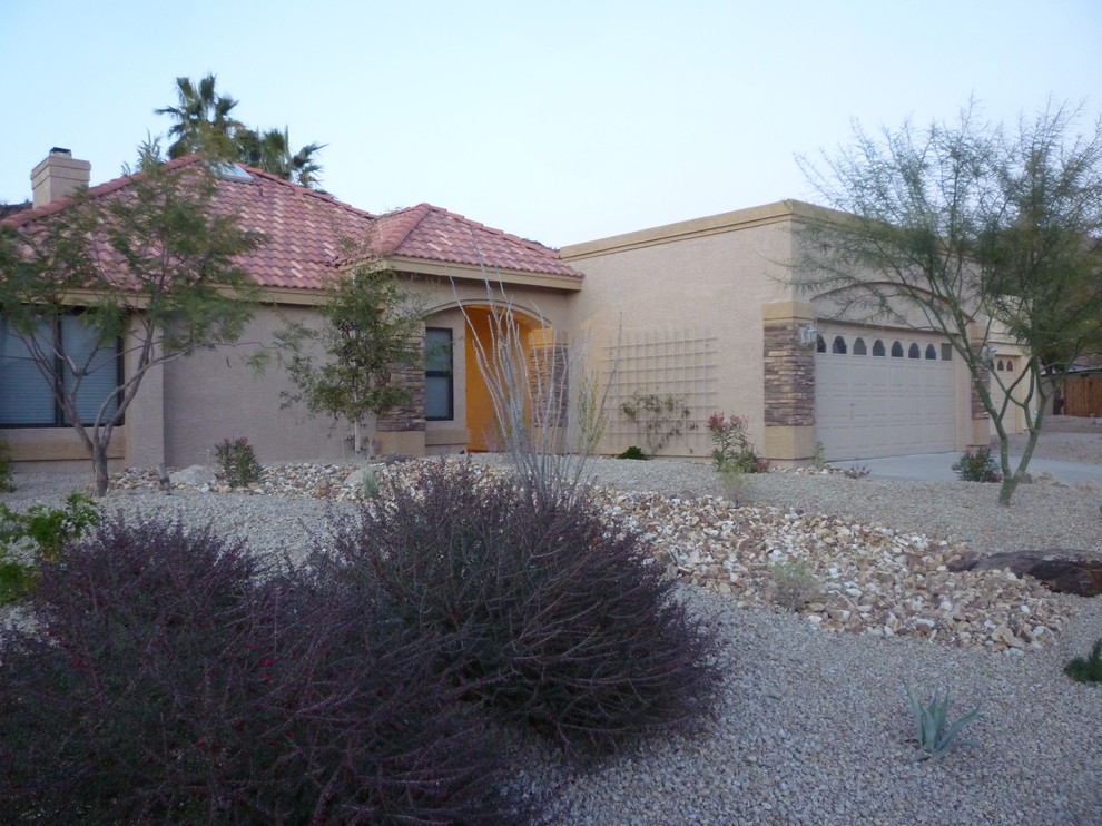 Front Yard Desert Landscape - Contemporary - Landscape - Phoenix - by