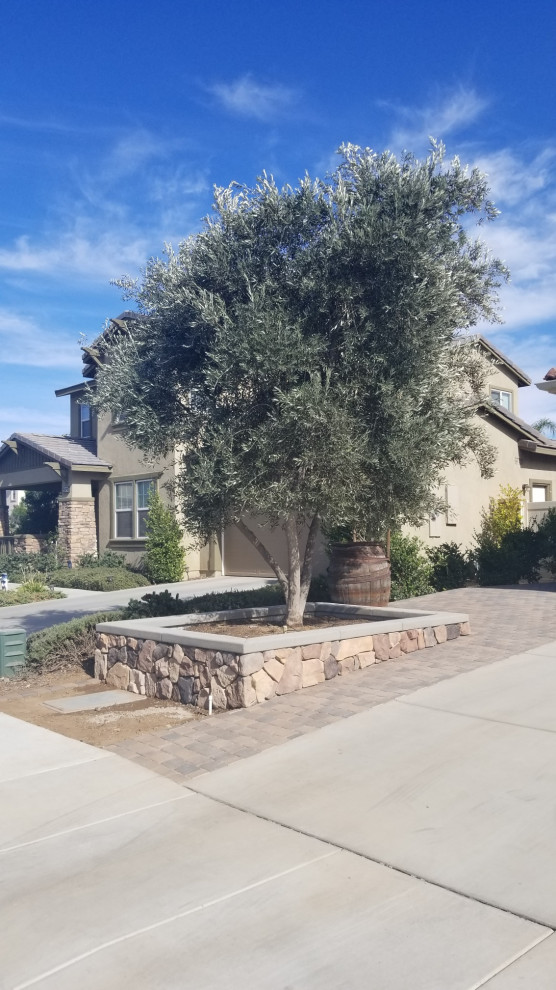 Front Yard in Morningstar Ranch Winchester Mediterranean