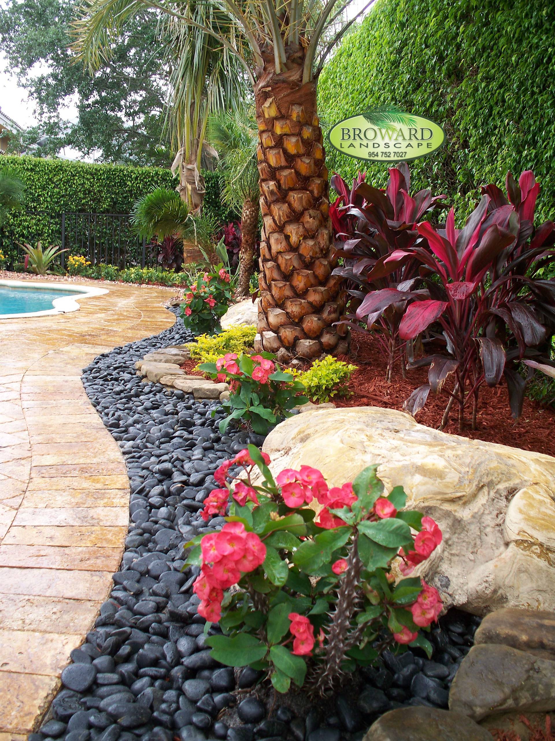 black rocks landscaping