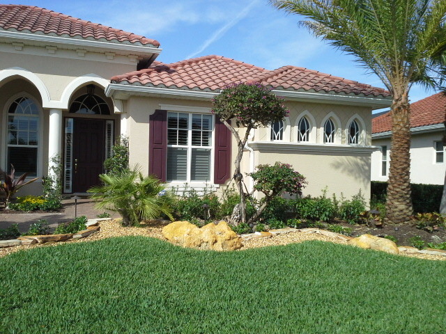 Front Yard Landscape - Tropical - Landscape - Tampa - by Tri County
