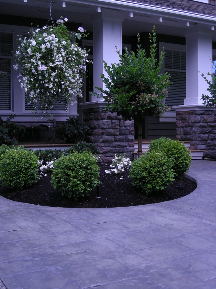 This is an example of a traditional garden in Vancouver.