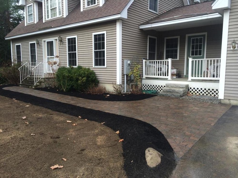 Front Yard Landscaping Landscape Portland Maine by Riverbend