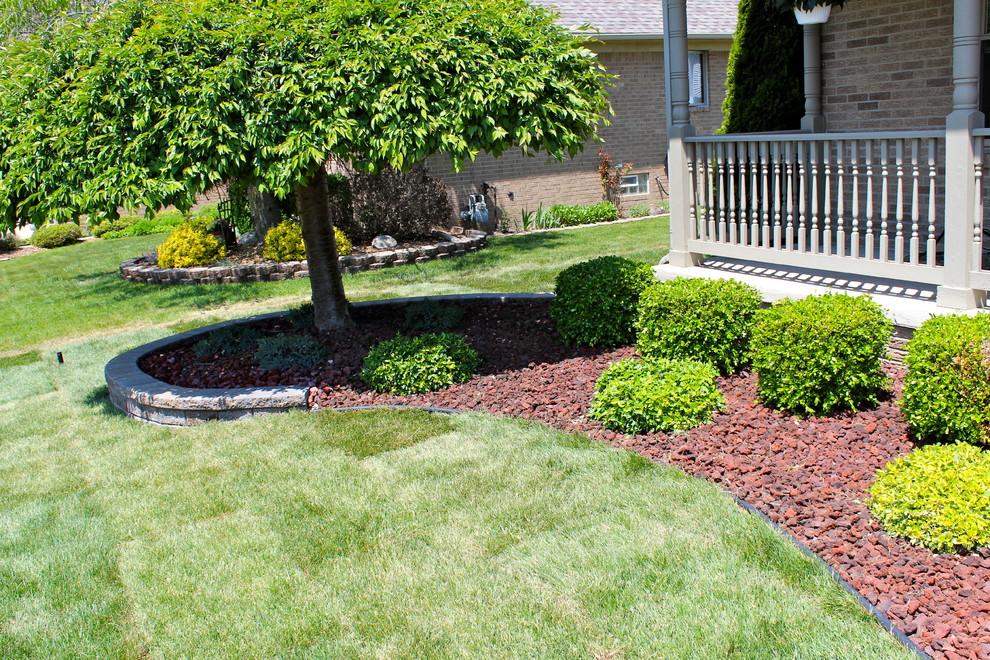 Front Yard Makeovers - Modern - Landscape - Detroit - by GLC Lawn
