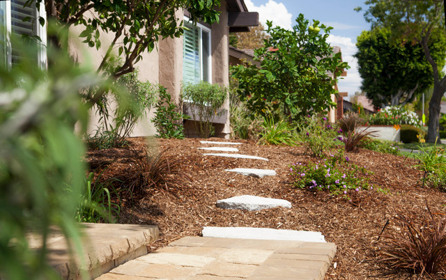 wallpapers Mulch Front Yard Pictures front yard mulch landscape