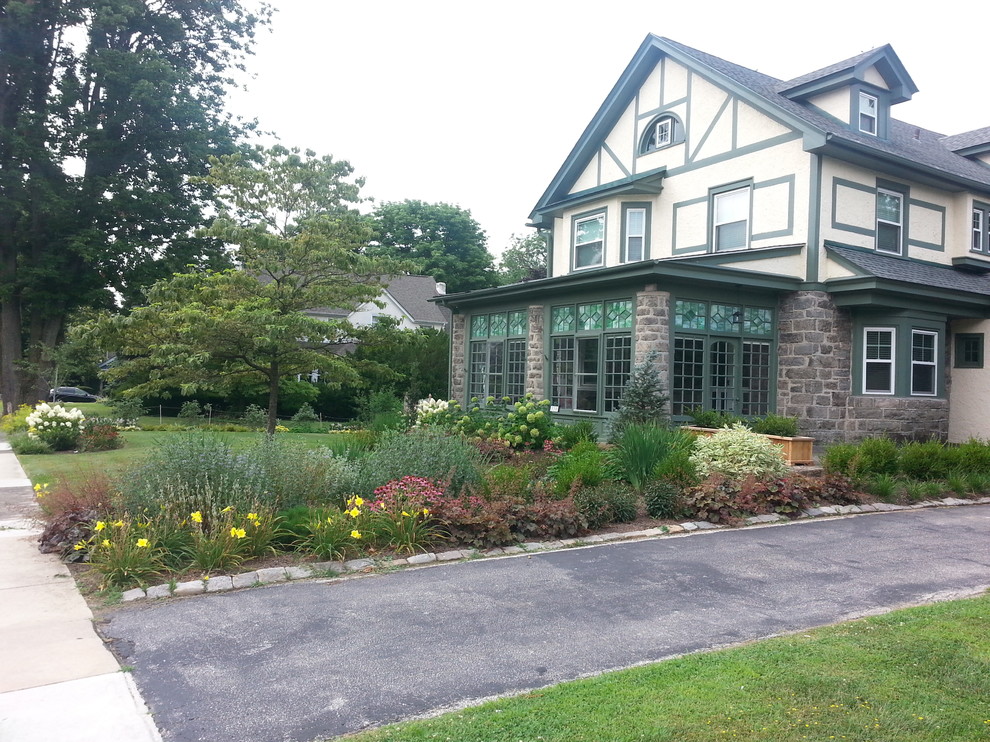 Front Yard Renovation Perennial Flowers Craftsman Landscape