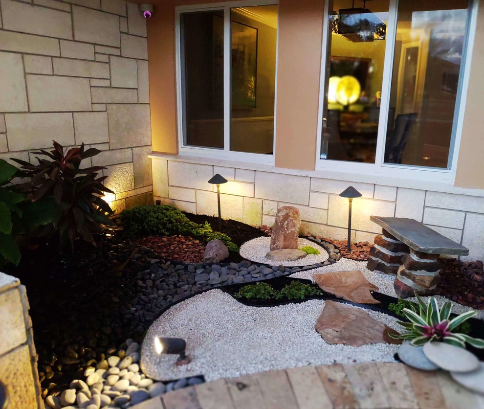 Foto de jardín de estilo zen en patio delantero