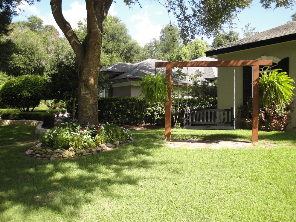 Front Yard Swing - Traditional - Landscape - Other | Houzz