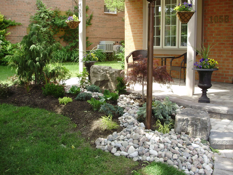 Front Yards Traditional Landscape Toronto by Down2Earth Landscape Design Houzz