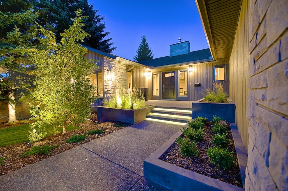 Front Yards Landscape Calgary by VisionScapes Houzz
