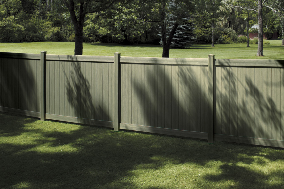 Gallery Bufftech Textured Wood Grain Vinyl Fencing Most Popular