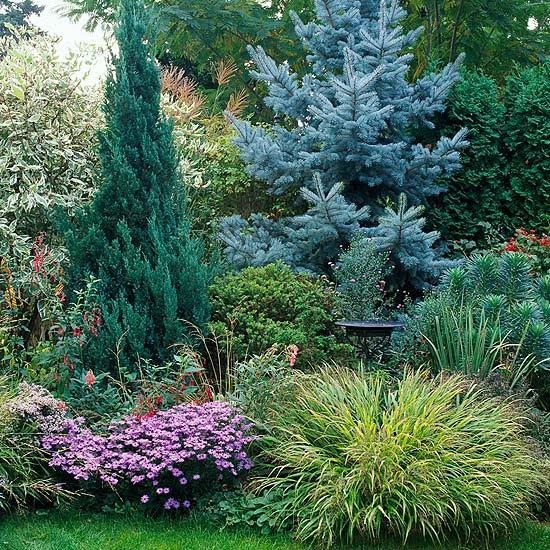Idées déco pour un aménagement d'entrée ou allée de jardin arrière classique de taille moyenne et l'automne avec une exposition ensoleillée.