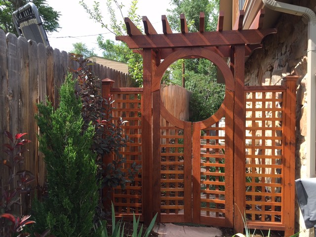 Garden Gate Trellis - Craftsman - Landscape - Other - by Ecoscape  Environmental Design | Houzz