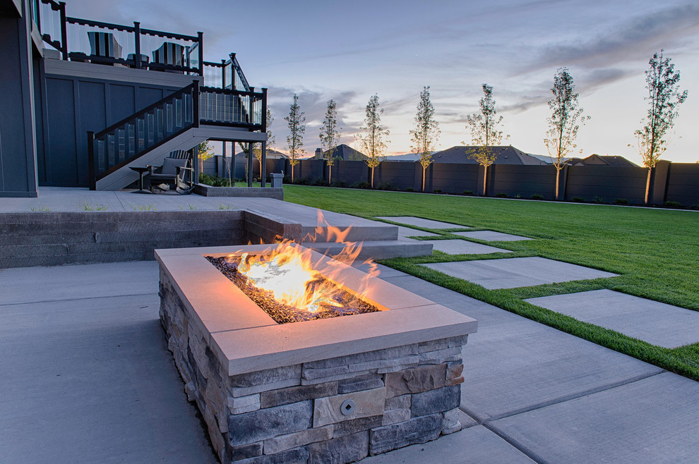 Gas Fire Pits - Contemporary - Landscape - Salt Lake City - by