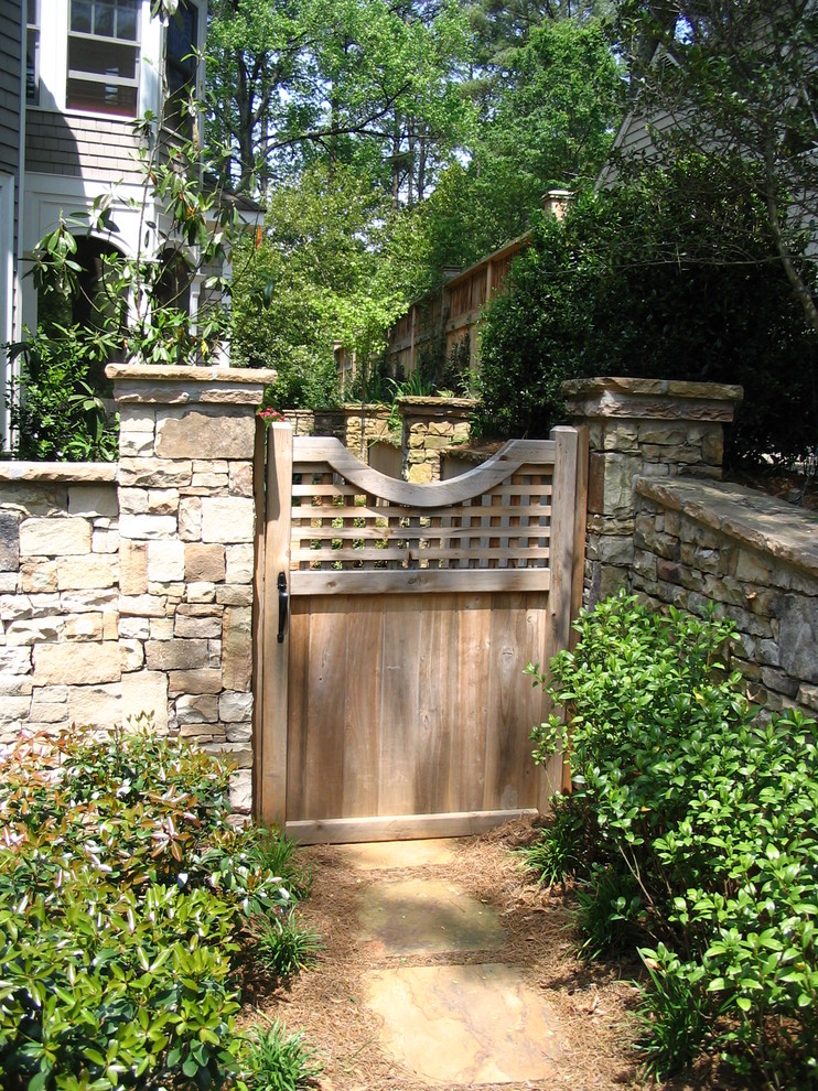Gates Traditional Landscape Atlanta by Atlanta Decking & Fence