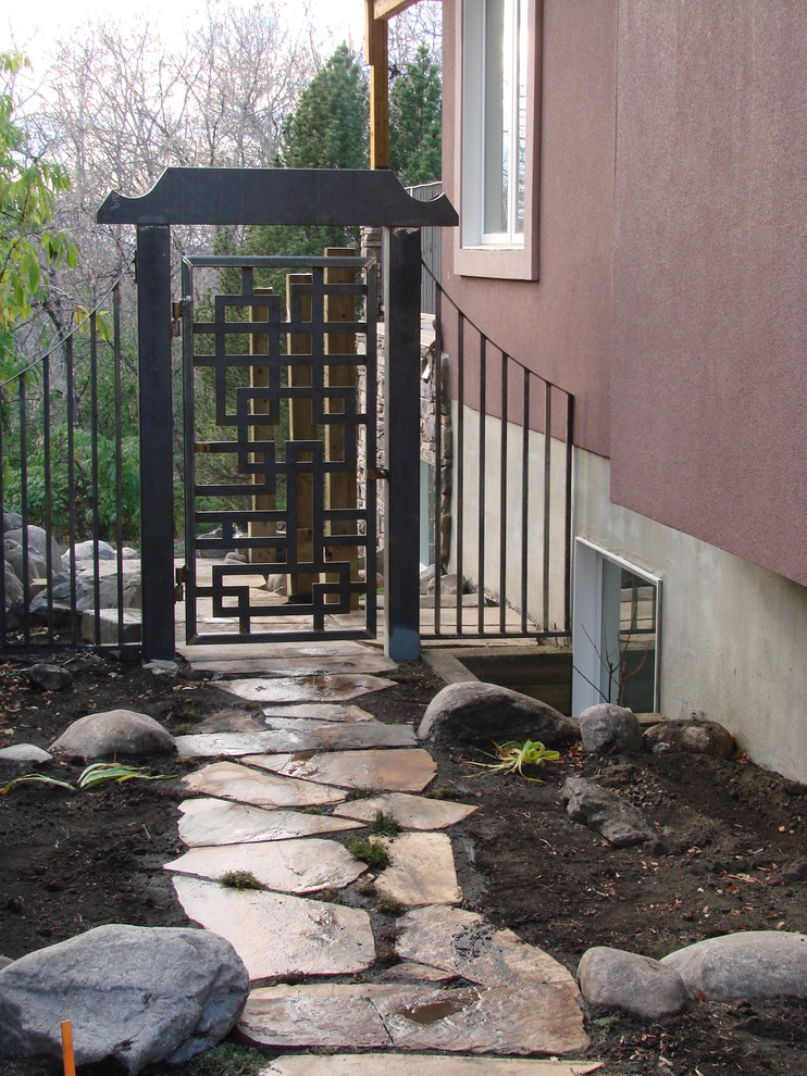 Gates Traditional Landscape Edmonton by über iron Houzz