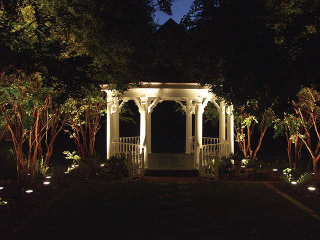 Gazebo, Trellis & Pergola Lighting - Traditional - Garden - Columbus - by  Outdoor Lighting Perspectives of Columbus | Houzz IE