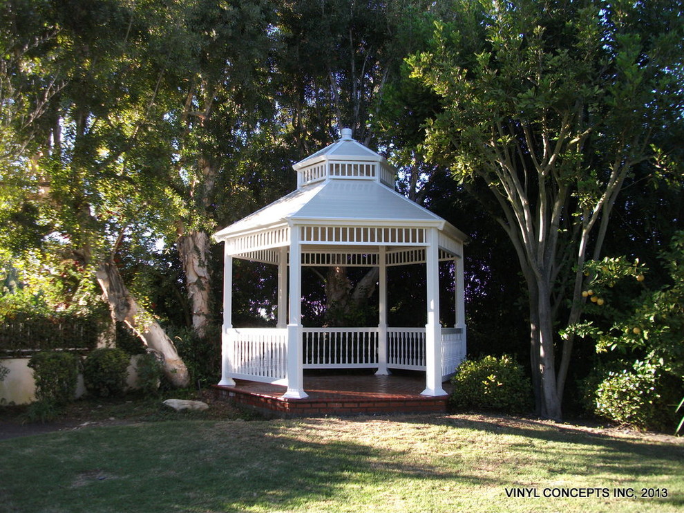 GAZEBOS Traditional Landscape Los Angeles by Vinyl Concepts Inc