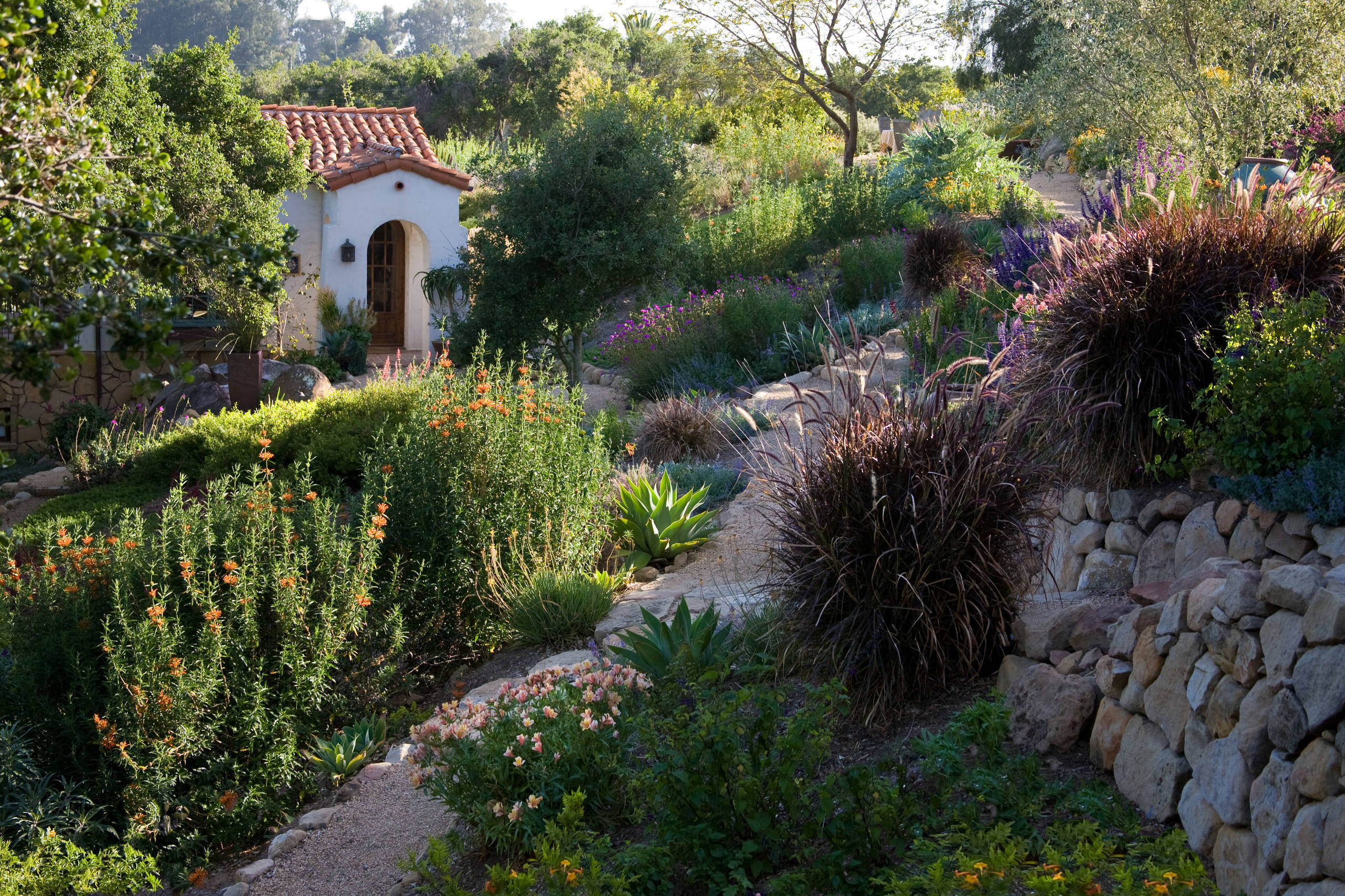 Margie Grace Design Associates, Grace Landscape Design Santa Barbara